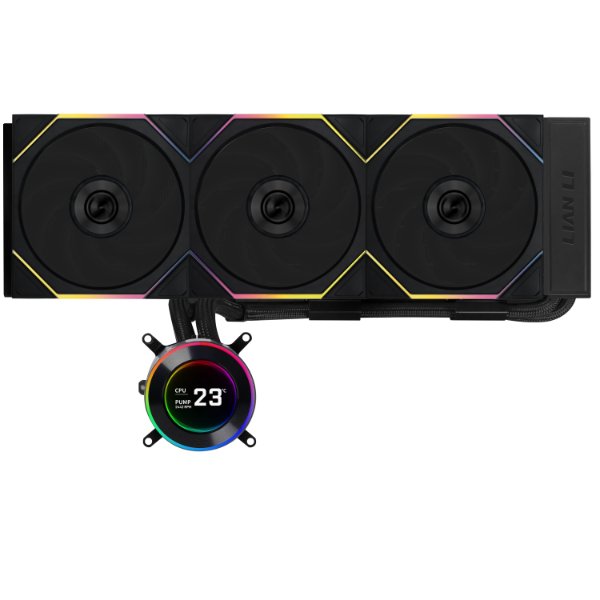 קירור נוזלי למעבד Lian-Li HydroShift II II LCD-C 360TL Black - צבע שחור