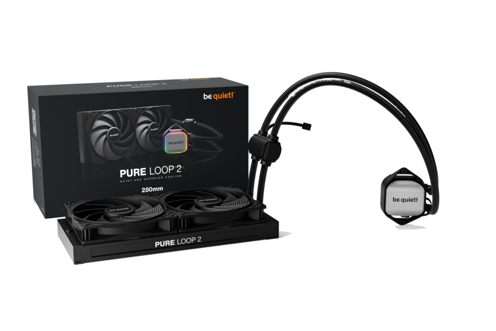 קירו נוזלי למעבד be quiet! PURE LOOP 2 280mm - צבע שחור