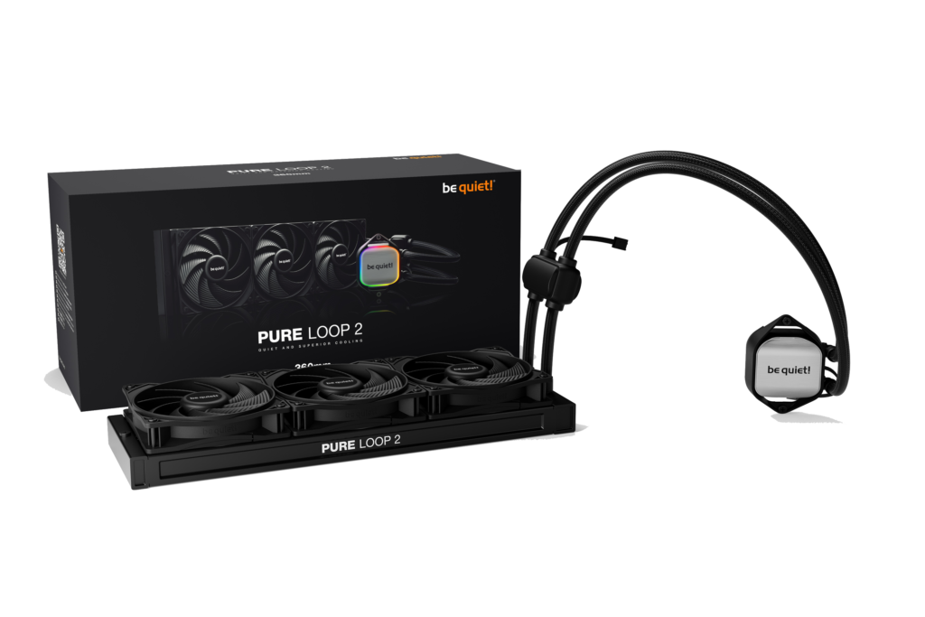 קירור נוזלי למעבד be quiet! PURE LOOP 2 360mm - צבע שחור