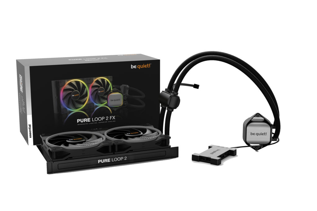 קירור נוזלי למעבד be quiet! PURE LOOP 2 FX 280mm - צבע שחור
