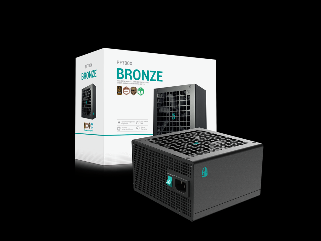 ספק כח DeepCool PF700X 700W 80PLUS Bronze