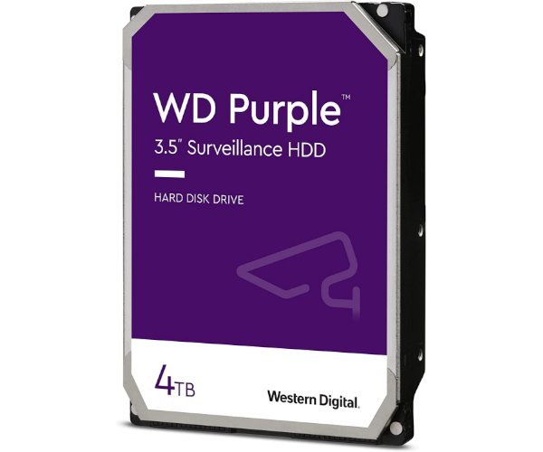כונן קשיח Western Digital Purple 4TB 256MB Sata III 3.5