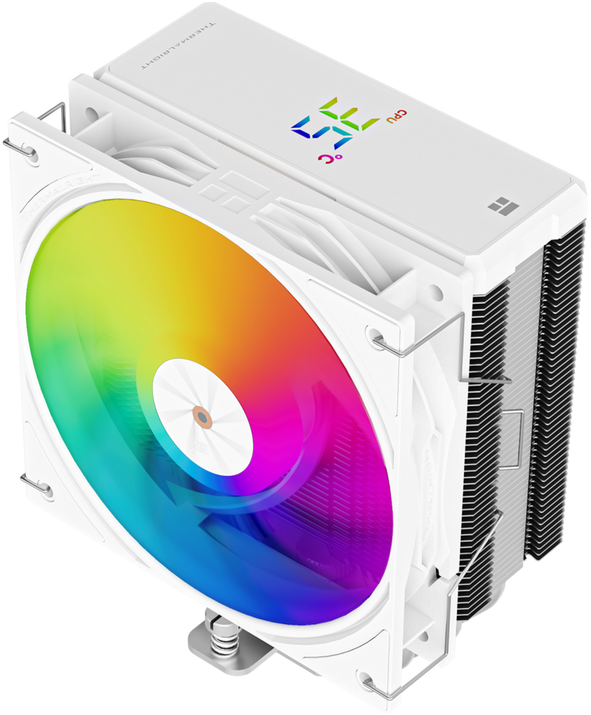 מאוורר למעבד THERMALRIGHT Assassin X 120 R Digital ARGB WHITE - צבע לבן