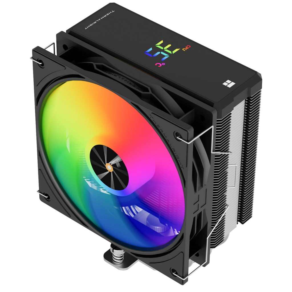 מאוורר למעבד THERMALRIGHT Assassin X 120 R Digital ARGB BLACK - צבע שחור