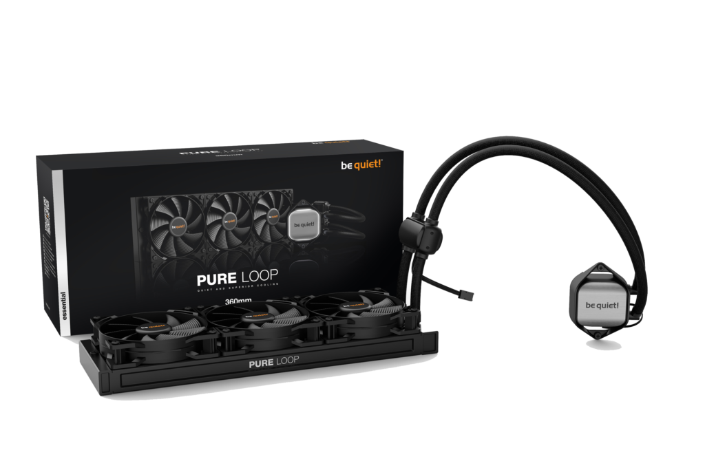 קירור נוזלי למעבד be quiet! PURE LOOP 360mm - צבע שחור
