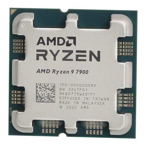 AMD 12 Core Ryzen 9 7900 Tray