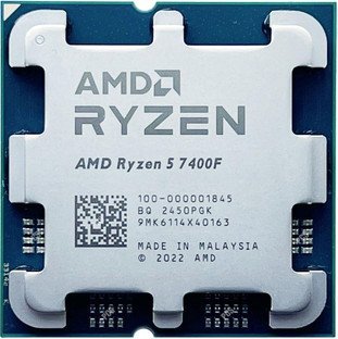 מעבד AMD Ryzen 5 7400F 4.7GHz 6-Core AM5 Tray