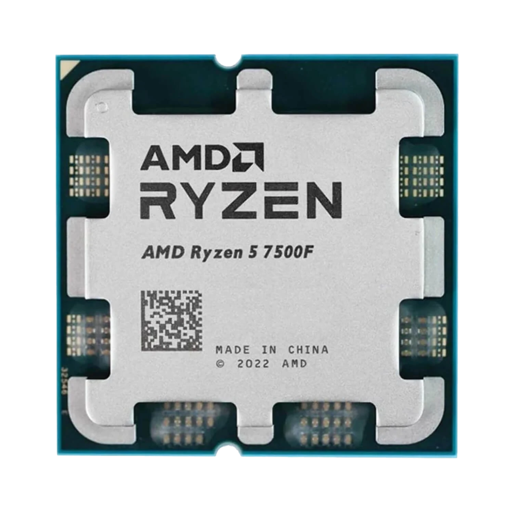 מעבד AMD Ryzen 5 7500F 5.0GHz 6-Core AM5 Tray