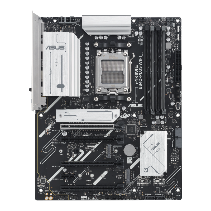 לוח אם ASUS Prime B840-Plus WIFI AMD AM5 DDR5 - אחריות היבואן הרשמי