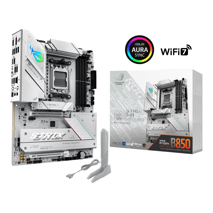 לוח אם ASUS Rog Strix B850-A Gaming WIFI AMD AM5 DDR5 – אחריות היבואן הרשמי