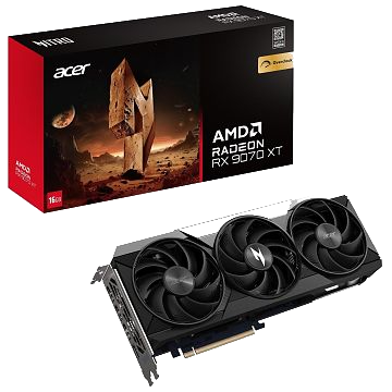כרטיס מסך Acer Radeon RX 9070 XT Nitro OC 16GB