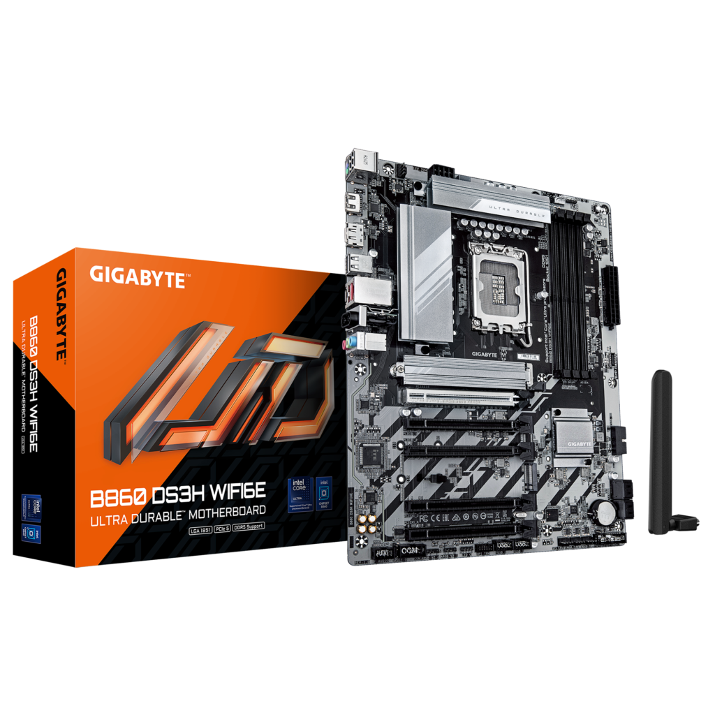 לוח אם Gigabyte B860 DS3H WIFI6E ATX intel LGA1851 DDR5