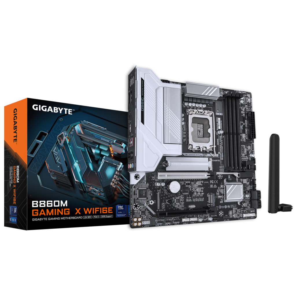 לוח אם Gigabyte B860M GAMING X WIFI6E ATX LGA1851 DDR5