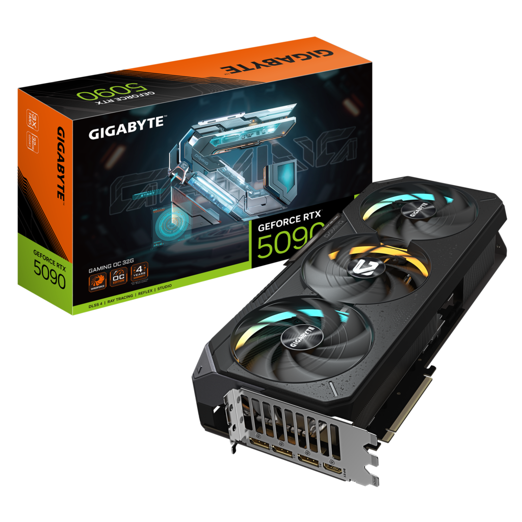 כרטיס מסך GIGABYTE GeForce RTX 5090 GAMING 32G OC