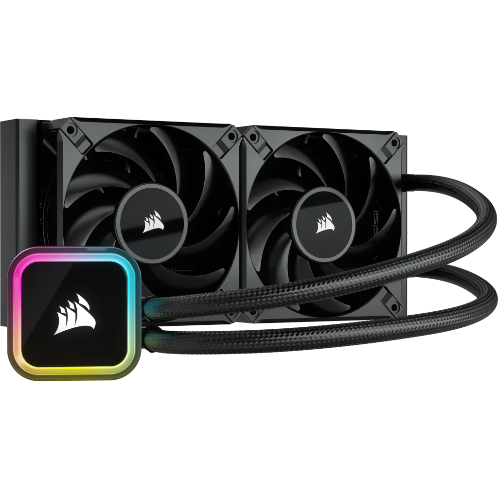CORSAIR H100i iCUE Elite Black