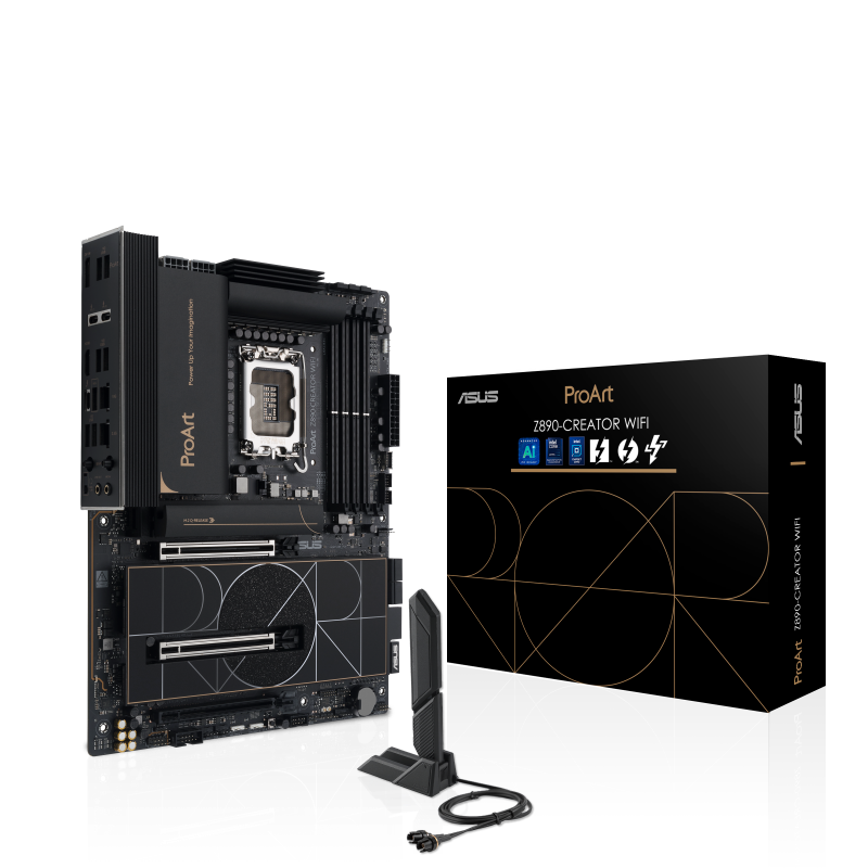 לוח אם ASUS ProArt Z890-Creator WIFI Intel LGA1851 DDR5 - אחריות היבואן הרשמי
