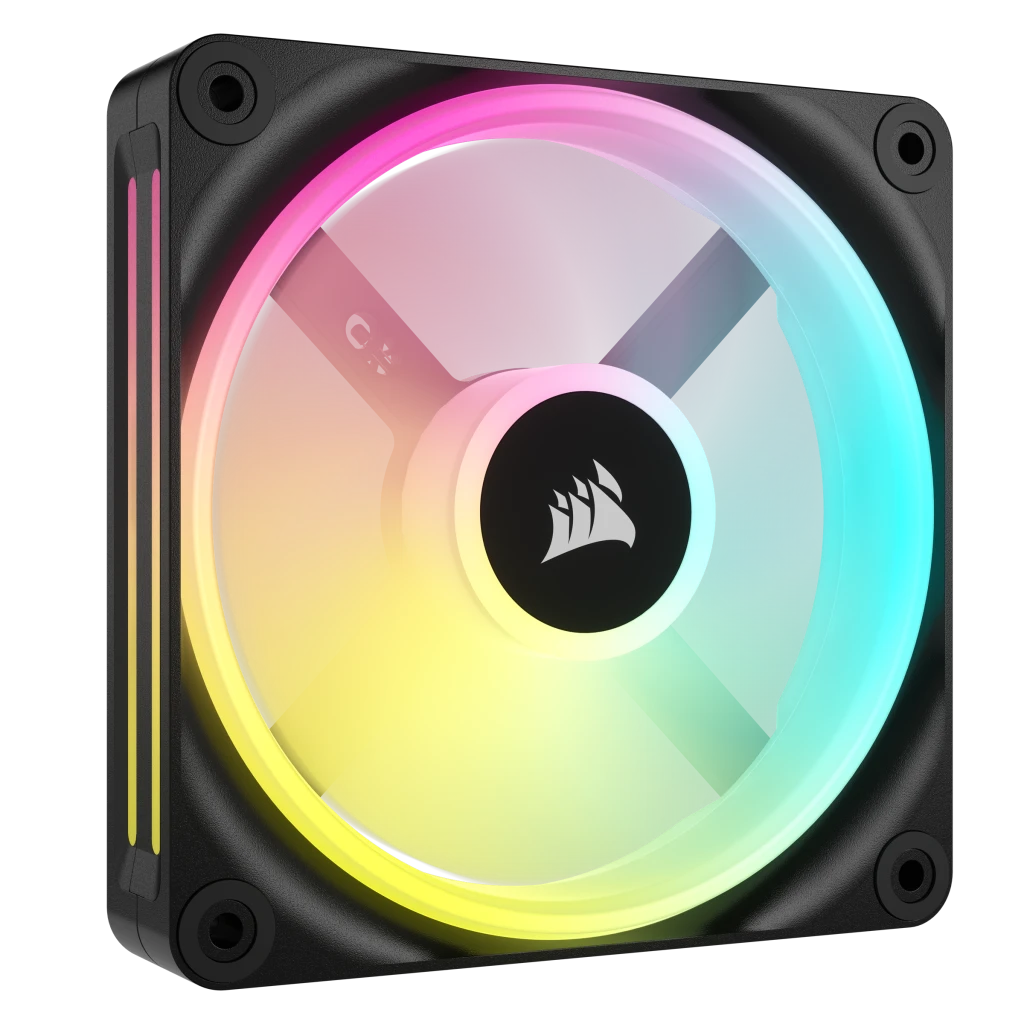 Corsair iCUE QX140 RGB Single Fan Black