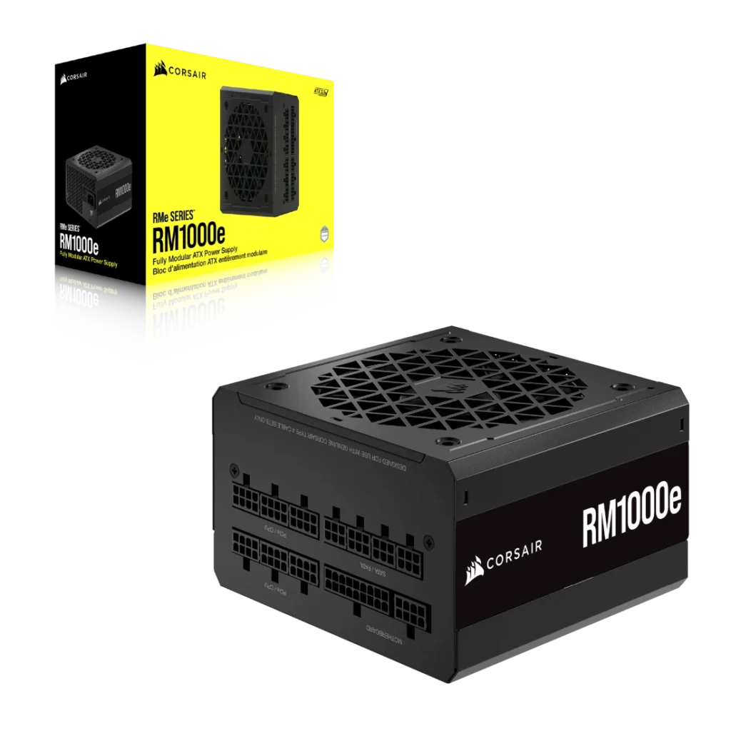 ספק כח CORSAIR RM1000E 1000W Cybenetics Full-M Gold