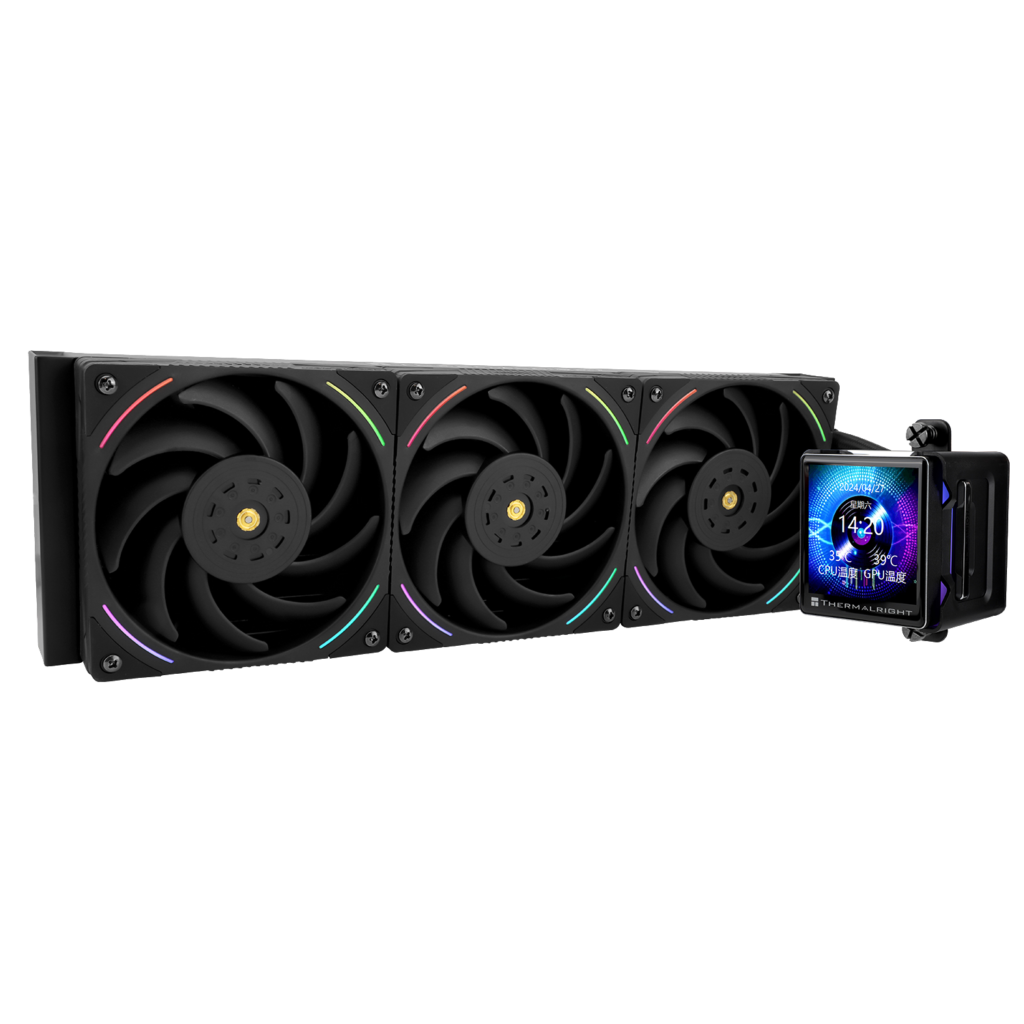 קירור מים עם מסך - THERMALRIGHT Elite Vision 360 BLACK ARGB
