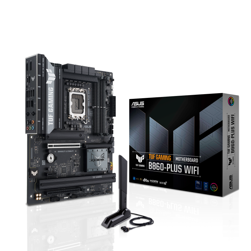 לוח אם ASUS TUF B860-Plus Wifi LGA1851 DDR5 – אחריות ע”י היבואן הרשמי