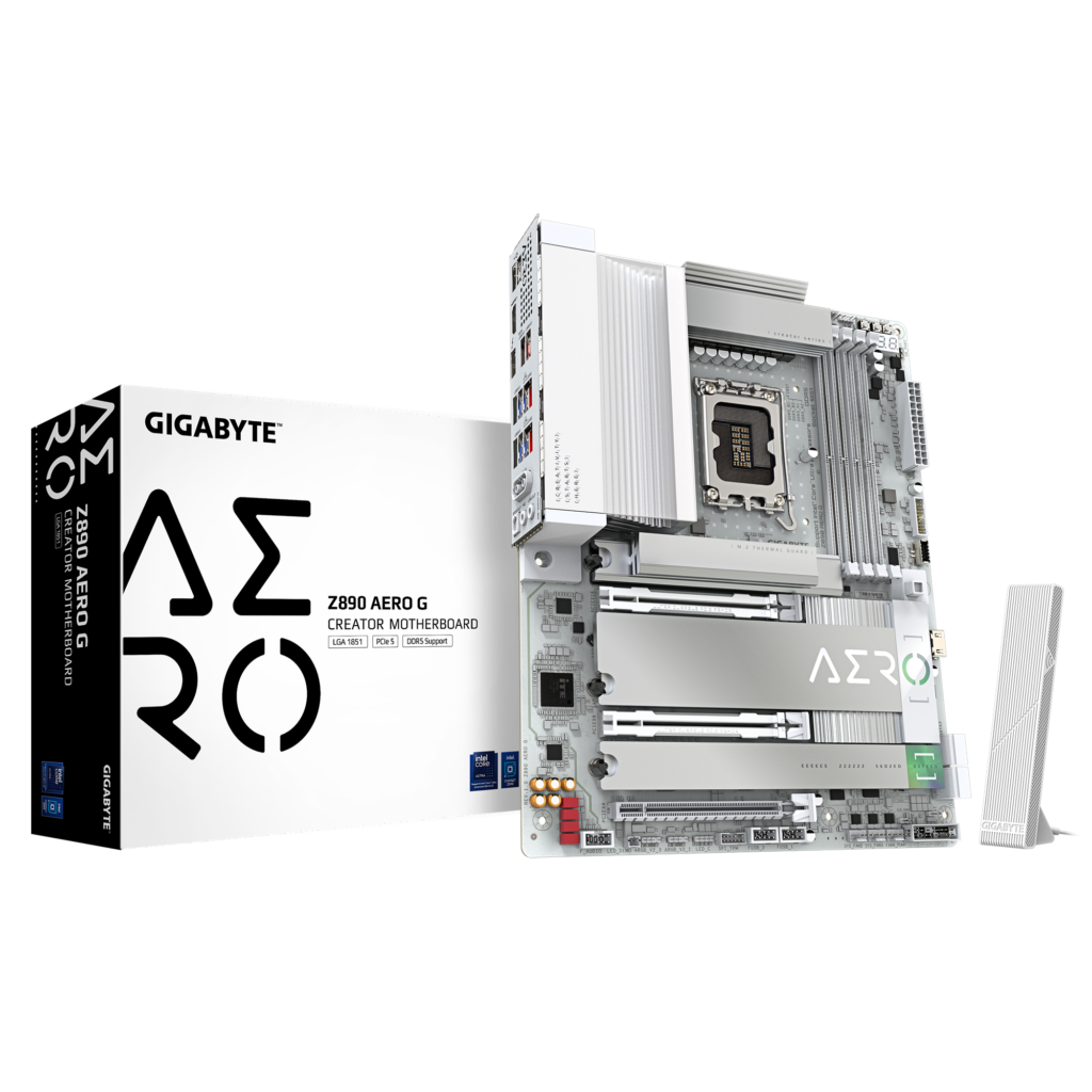 לוח אם GIGABYTE Z890 AERO G DUAL 2.5 Lan LGA1851 DDR5