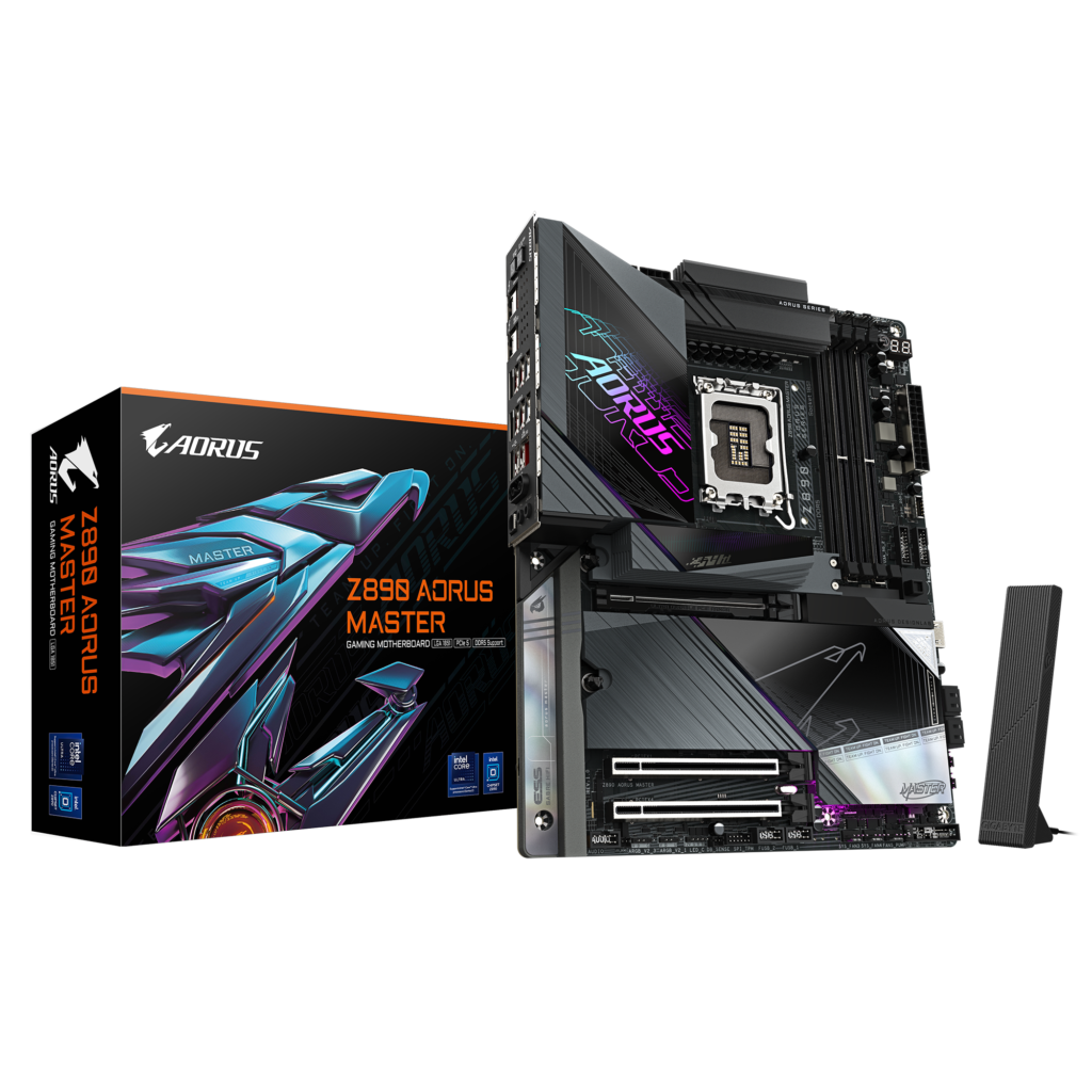 לוח אם Gigabyte Z890 AORUS MASTER 10GBE LAN WIFI7 LGA1851 DDR5