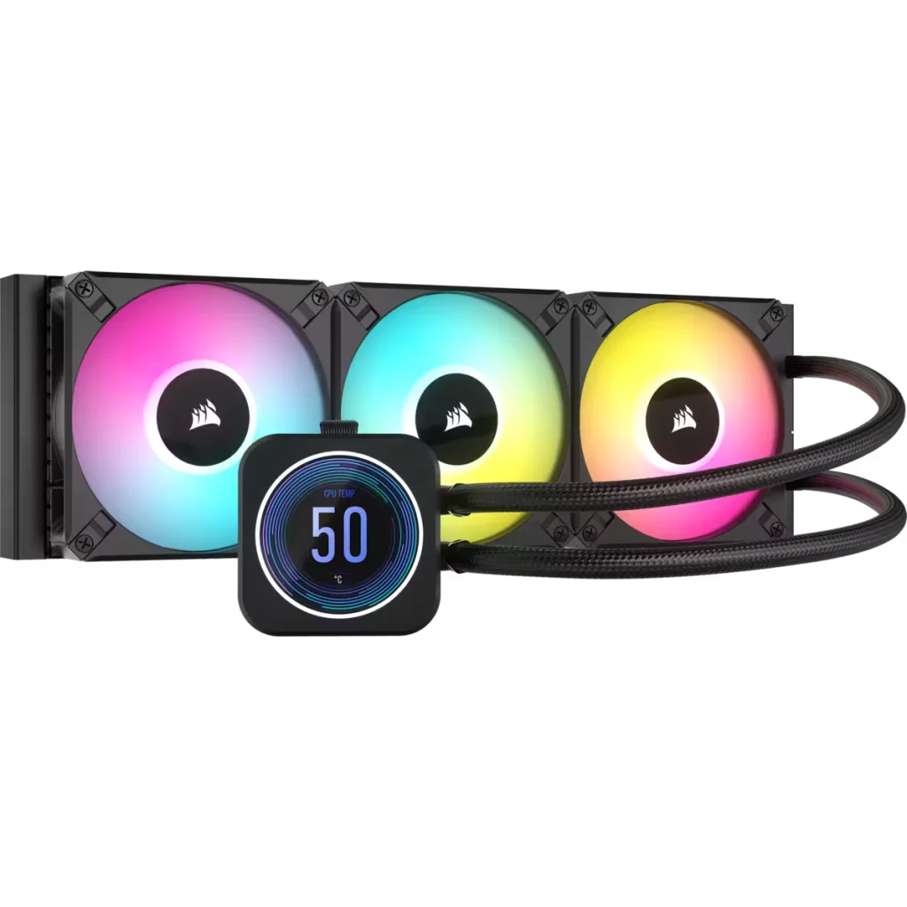 CORSAIR H150i iCUE ELITE LCD XT Black