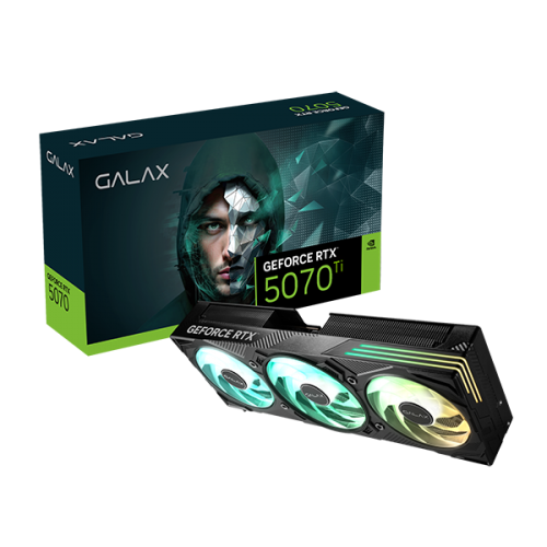 כרטיס מסך GALAX GeForce RTX 5070 Ti EX Gamer 1-Click OC