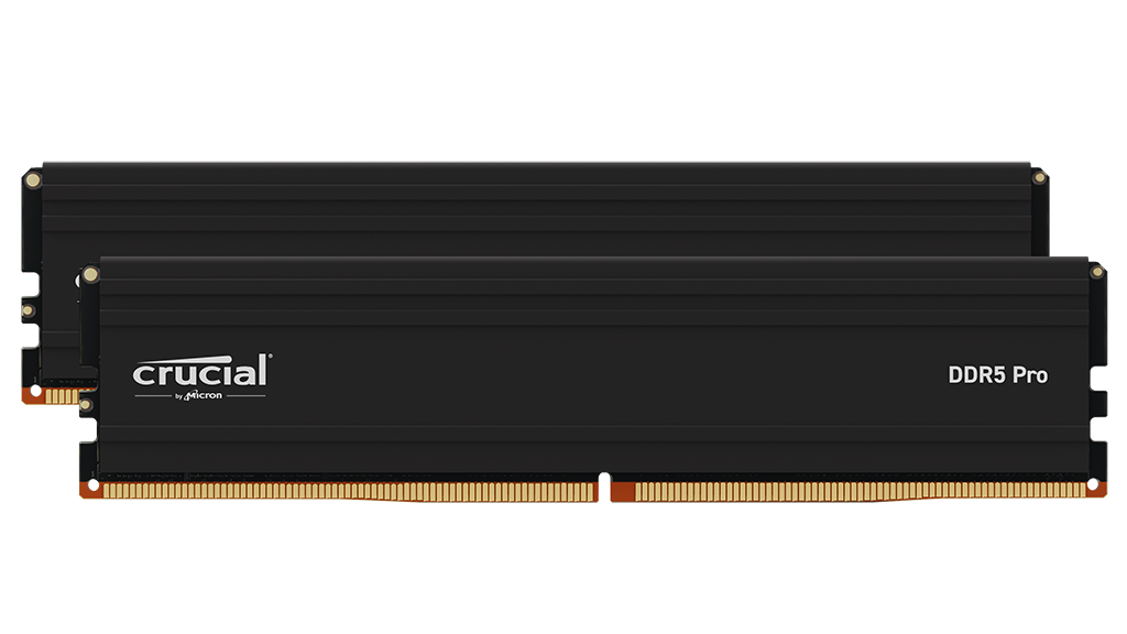 זיכרון למחשב Crucial Pro 48GB (2X24G) DDR5 6000Mhz CL48 HEATSINK