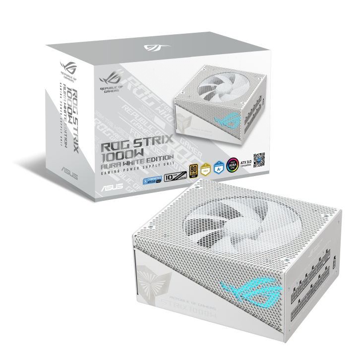 ASUS ROG STRIX 1000W Gold Aura White Edition