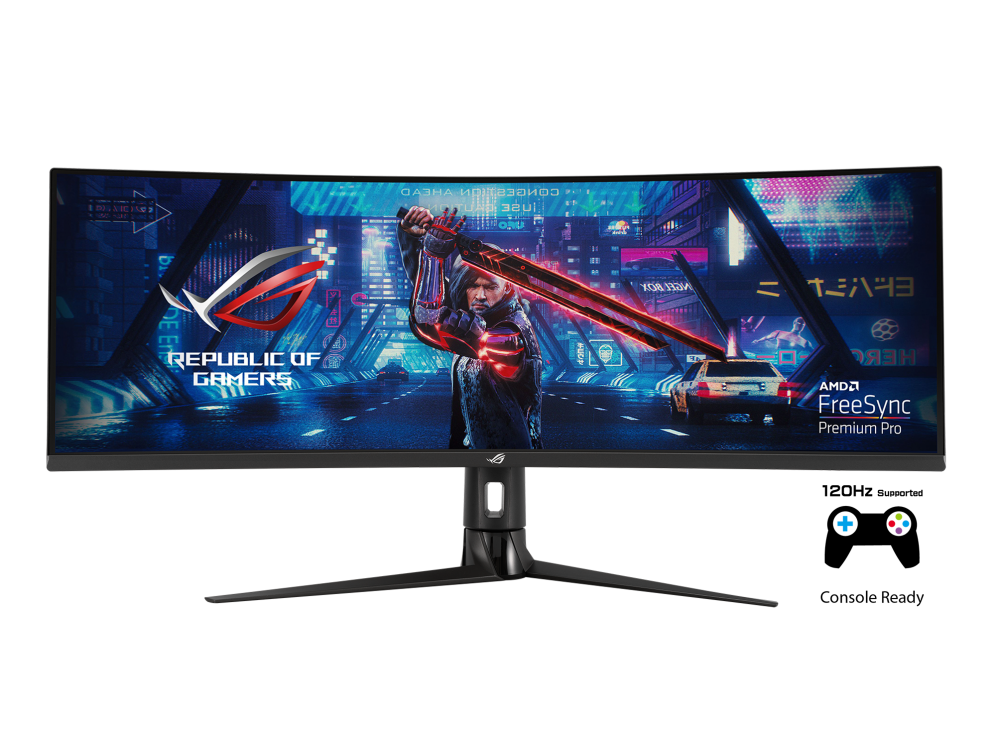 מסך מחשב גיימינג קעור 49 אינץ ASUS ROG Strix XG49VQ