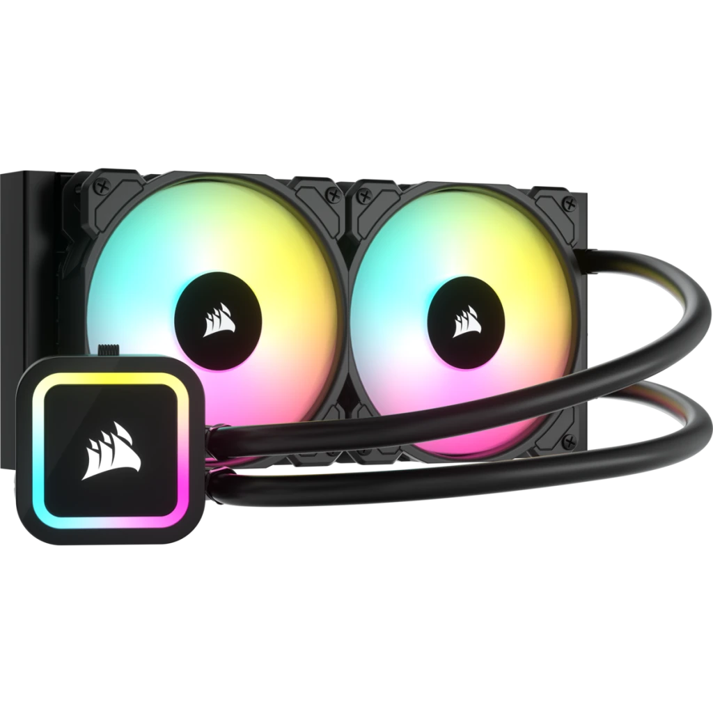 CORSAIR H100x iCUE RGB Black