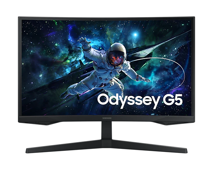 מסך מחשב גיימינג קעור 27 אינץ Samsung Odyssey G5 G55C 2K VA 165Hz 1MS