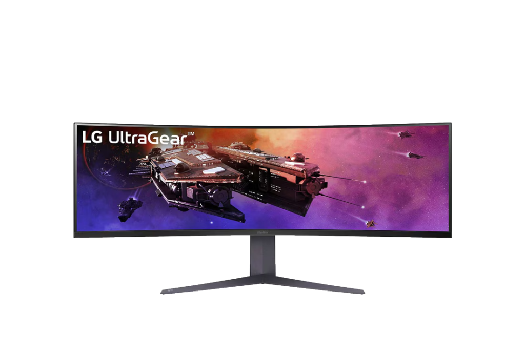 מסך מחשב גיימינג קעור 44.5 אינץ LG UltraGear 45GR75DC-B DQHD UltraWide VA 200Hz 1MS