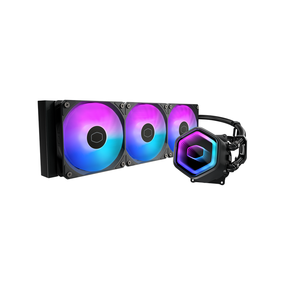 קירור נוזלי למעבד CoolerMaster MasterLiquid Core II Series Black Edition 360mm