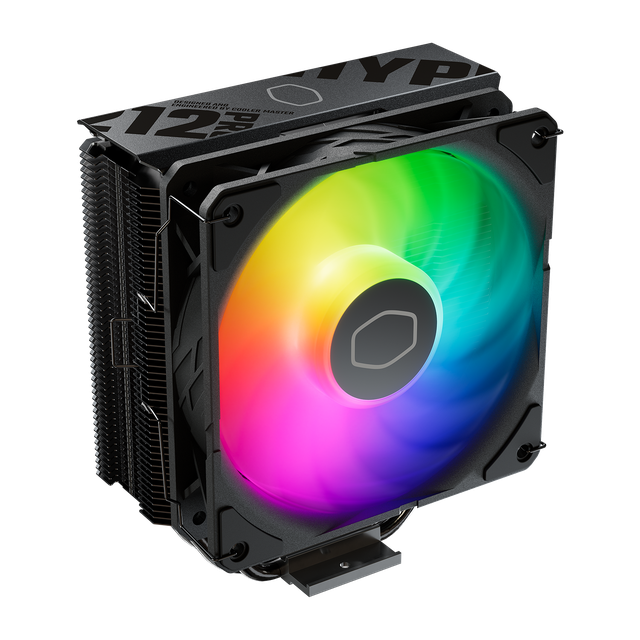 מאוורר למעבד CoolerMaster Hyper 212 Pro RGB - צבע שחור