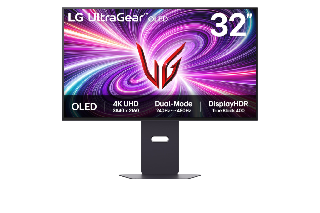 מסך מחשב גיימינג 32 אינץ LG UltraGear 32GS95UV-B OLED